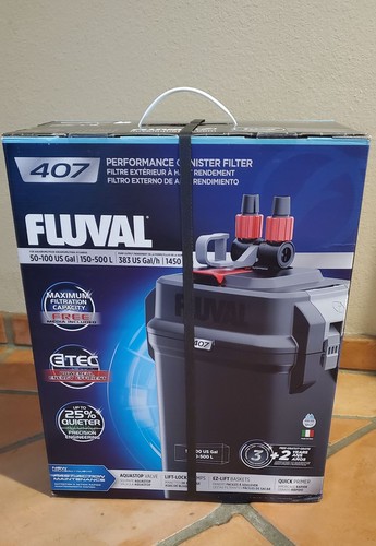 Fluval 407 aquarium - aquarium, canister