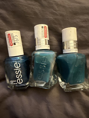 Three essie gel nail polish - gel,