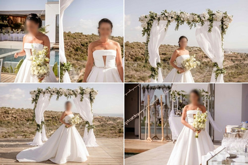 Justin alexander wedding dress - alexander,
