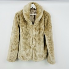 Faux fur jacket - sz, large