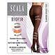 Scala Anti-Cellulite Black Opaque Slimming Tights with Active Bio Crystals NEW