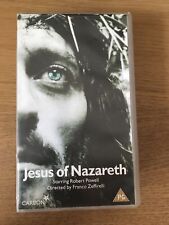 Jesus of Nazareth Film 2000 VHS 2 Video Tape Set - Robert Powell 1977