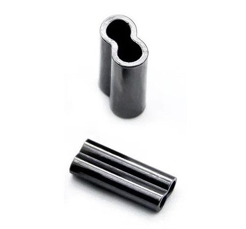 Fishing double brass crimps - fishing,