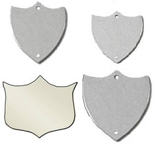 Flat silver side shields free - silver,