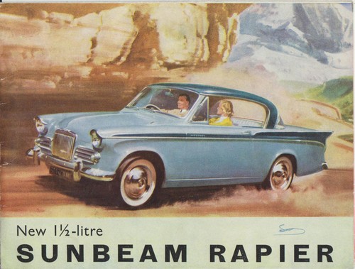 Sunbeam rapier series - sunbeam,