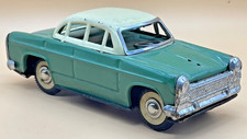 Vintage Tinplate Car – Unbranded – Windowless Push Toy – 1950s–60s Display Model