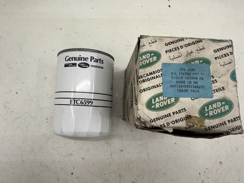 Genuine land rover oil filter - oil,
