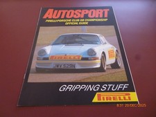 AUTOSPORT PIRELLI PORSCHE CLUB