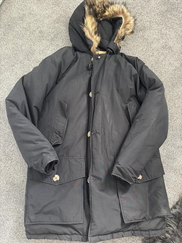 Men woolrich black - black, parka