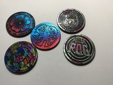 LOT,331.     5 x POG SLAMMERS