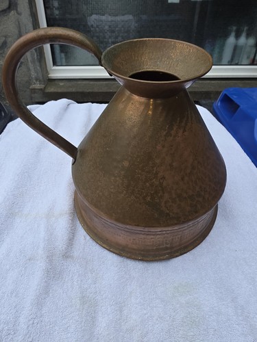 Large antique copper pouring - copper,