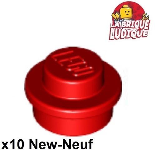 Lego 10x plate round - round, 1x1