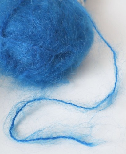 200g orlando angora blue - blue, yarn