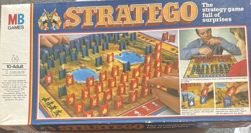 Stratego vintage board game - stratego,
