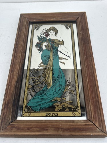 Vintage mucha mirror pictures - mucha,