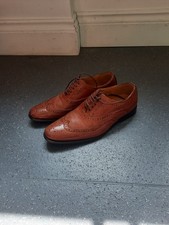 Brown leather Memphis One shoes pristine condition 80% DISCOUNT.