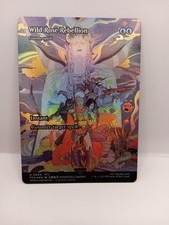 MTG Borderless Foil FCA Wild Rose Rebellion U 0004 Final Fantasy