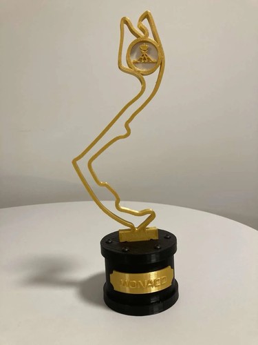 Monaco trophy printed - monaco,