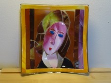 Sebino Arte Fused Glass Plate