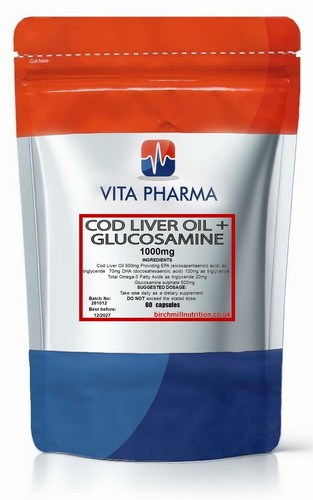 Cod liver oil glucosamine - liver, +