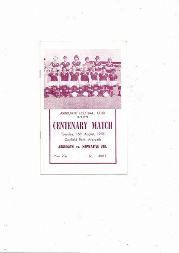 Arbroath newcastle united - arbroath,