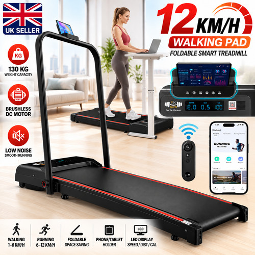 Walking pad foldable - km/h,