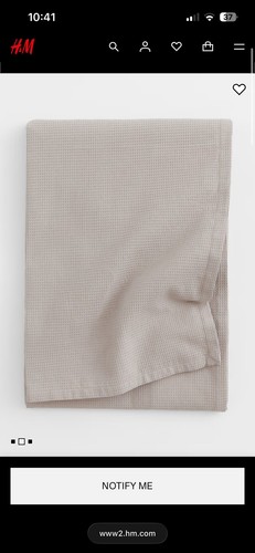 Home waffled bedspread - waffled,