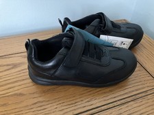 M&S Kids Black Leather School