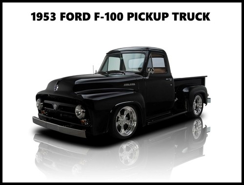 1953 ford 100 pickup - ford, f-100