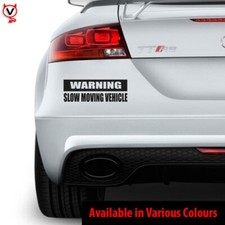 Warning Slow Moving Vehicle