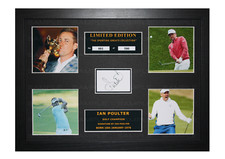 Ian Poulter Signed Ltd Edition