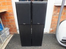 GALE MODEL 4 TOWER SPEAKERS 10-120W 2 WAY BASS REFLEX TOWER SPEAKERS