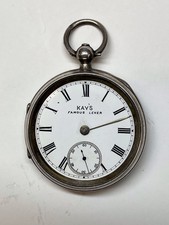 A Chester Hallmarked Silver Pocket Watch