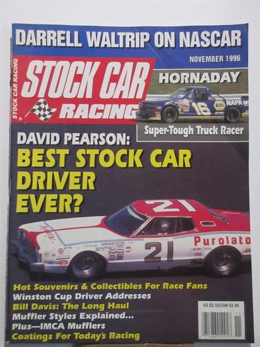 Stock car racing magazine - car,