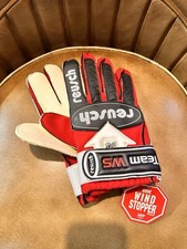 Reusch Gore Windstopper Goalkeeper Gloves Rare Retro Vintage Football Soccer