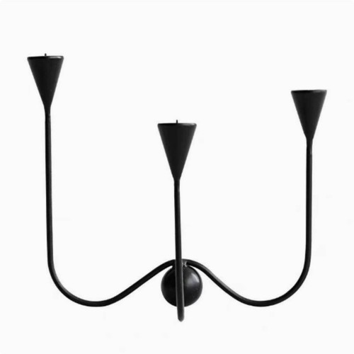Minimalist iron candelabra - minimalist,