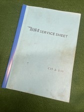 BSA C15 B40 Service Sheets
