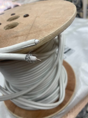 Twin satellite ariel cable - twin, or