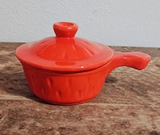 Vintage Covered Individual Red