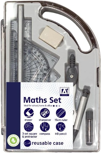 Piece maths geometry set - piece,