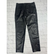 Zara Faux Leather Trousers