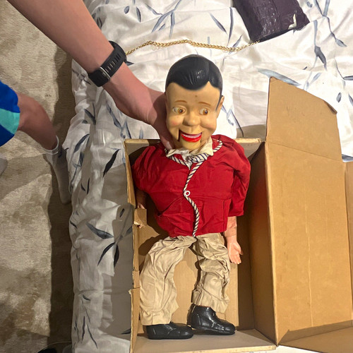 Jolly jim ventriloquist - ventriloquist, doll