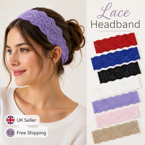 Women lace headband ladies - lace,