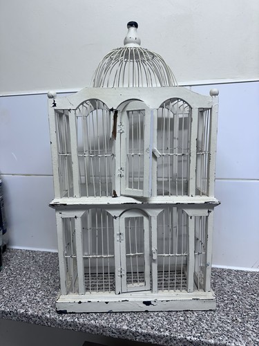 Vintage large wood metal - vintage, &