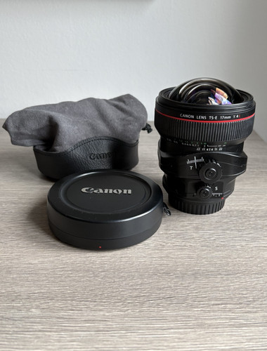Canon 17mm 4 l - ts-e,