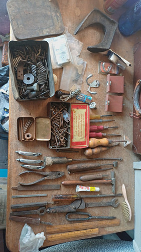 Vintage mixed hand - vintage, tools