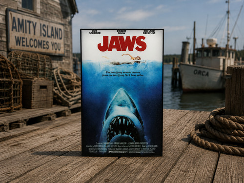 Jaws illuminated led movie - illuminated,