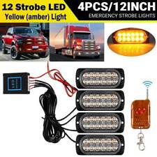 4x12 LED Amber Recovery Strobe