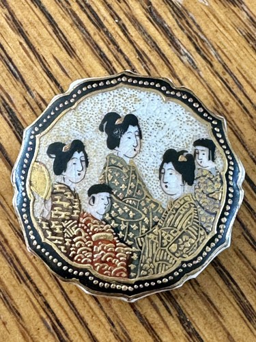 Antique satsuma geisha - antique,