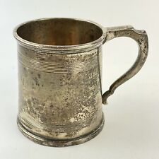 Antique Solid Silver Cup / Mug